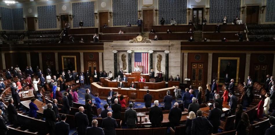 House chamber during legislative session