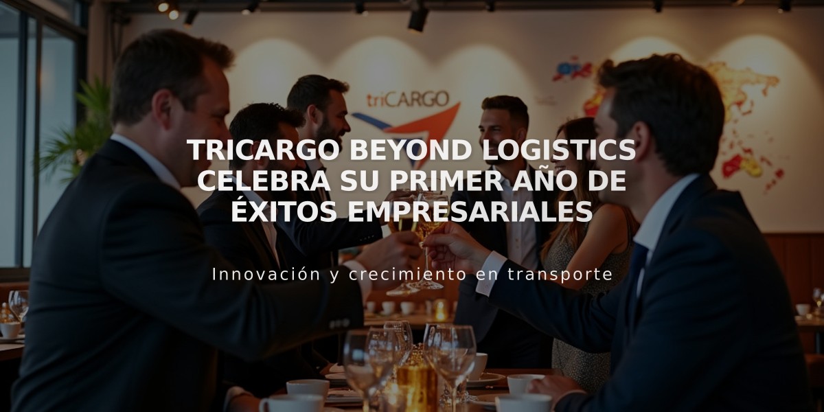 triCARGO Beyond Logistics celebra su primer año de éxitos empresariales