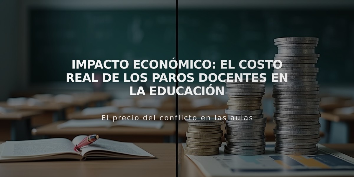 Impacto económico: El costo real de los paros docentes en la educación