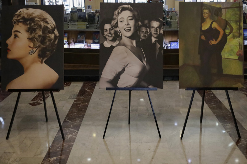 Tres retratos de Marilyn Monroe