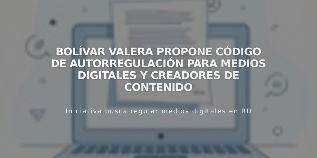 Bolívar Valera propone código de autorregulación para medios digitales y creadores de contenido