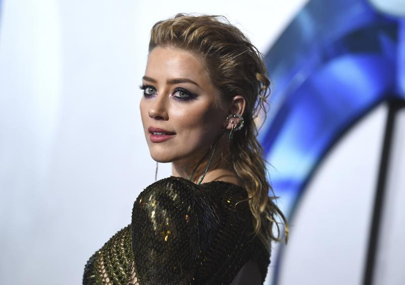 Amber Heard en alfombra roja