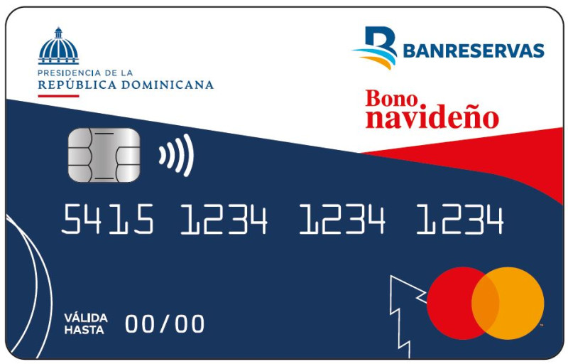 Tarjeta de crédito Visa multicolor