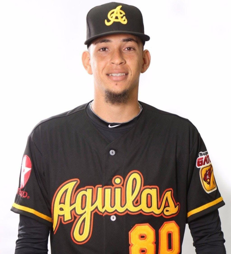 Jugador de béisbol de las Águilas