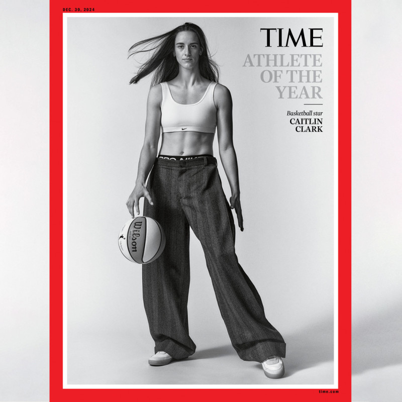 Caitlin Clark en portada Time