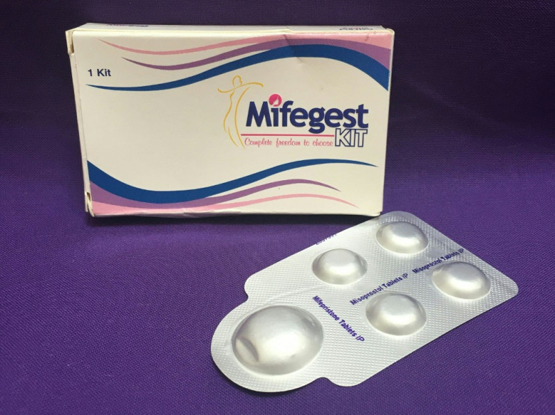 Caja de pastillas abortivas Mifegest Kit