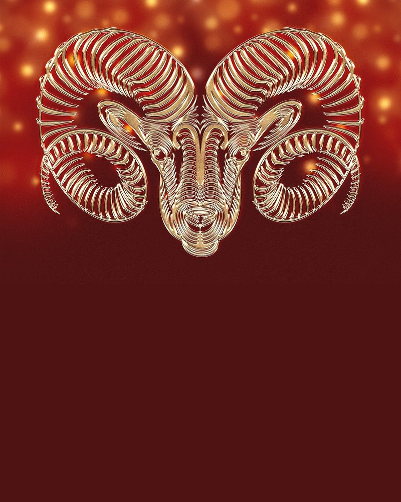 Aries zodiac ram symbol