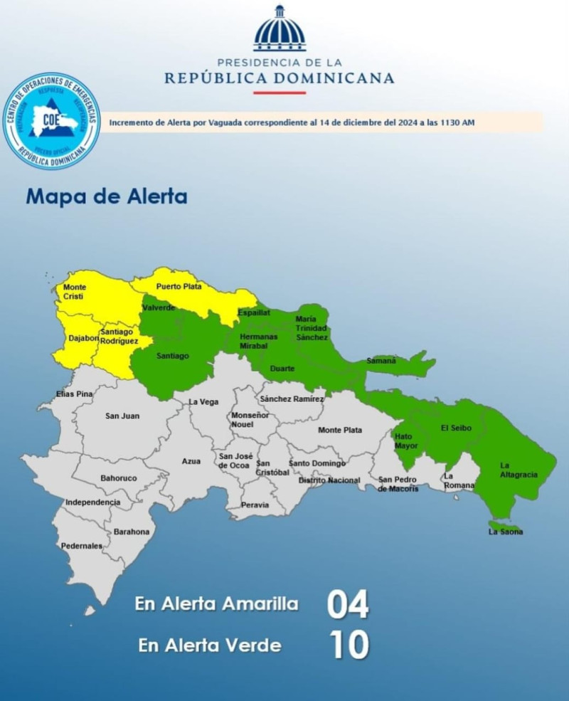 Mapa de República Dominicana