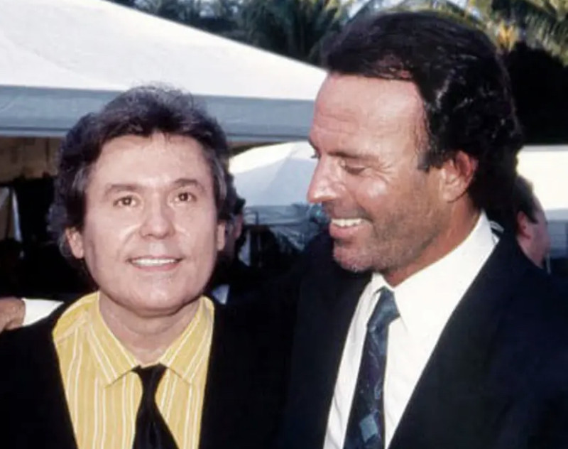 Julian Guerrero y Julio Iglesias juntos