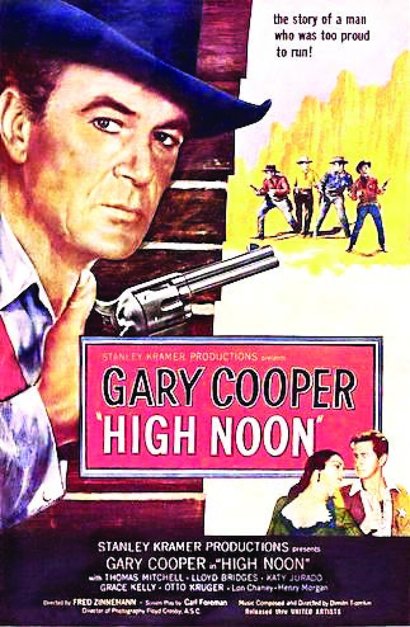 Póster de la película "High Noon"