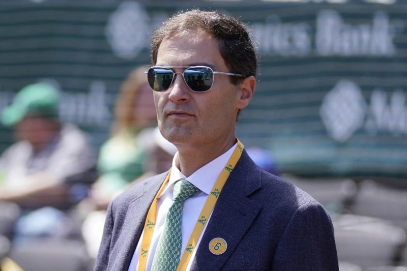 Dave Kaval, presidente de los Atléticos de Oakland