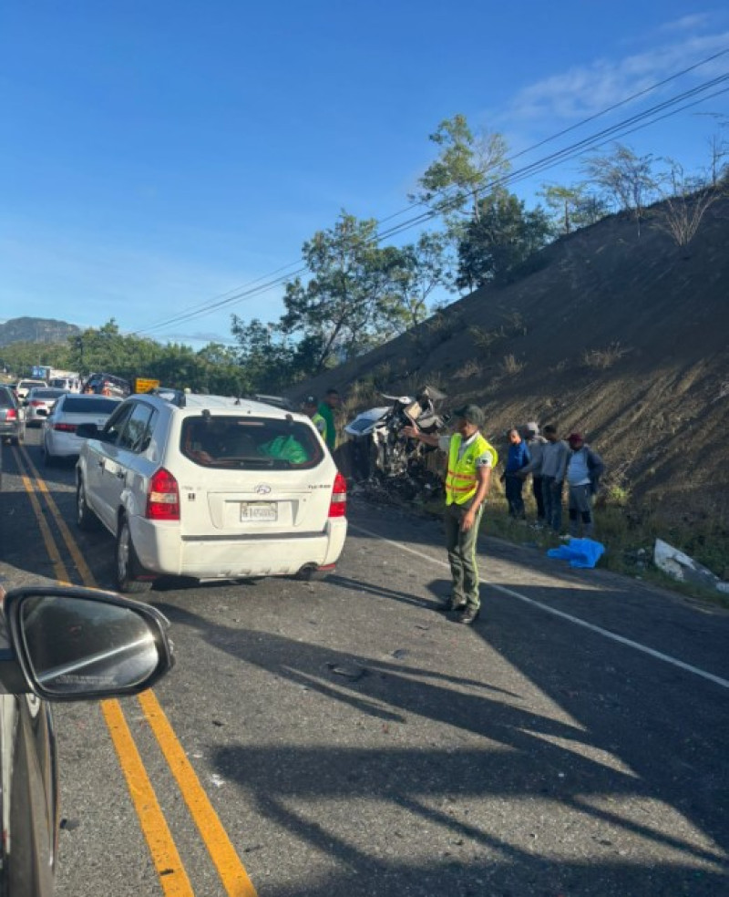 Accidente vehicular en Santo Domingo