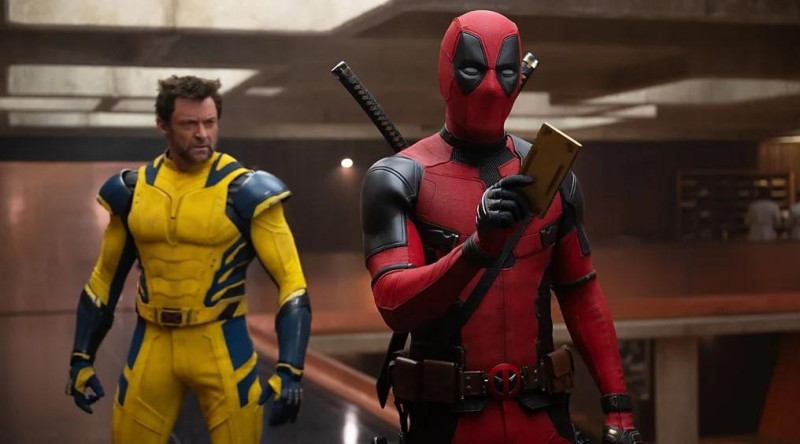 Deadpool y Wolverine juntos posando