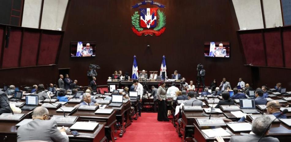 Sesión plenaria del Congreso dominicano