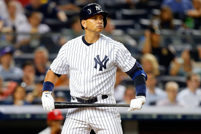 A-Rod en uniforme de Yankees