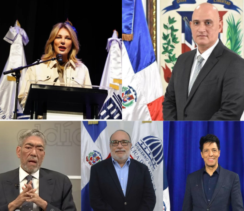 Pavel Isa Contreras, Milagros Germán, Jefrey Lizardo Ortiz, Bonny Cepeda y Miguel Mejía han renunciado a sus cargos en el Gobierno.