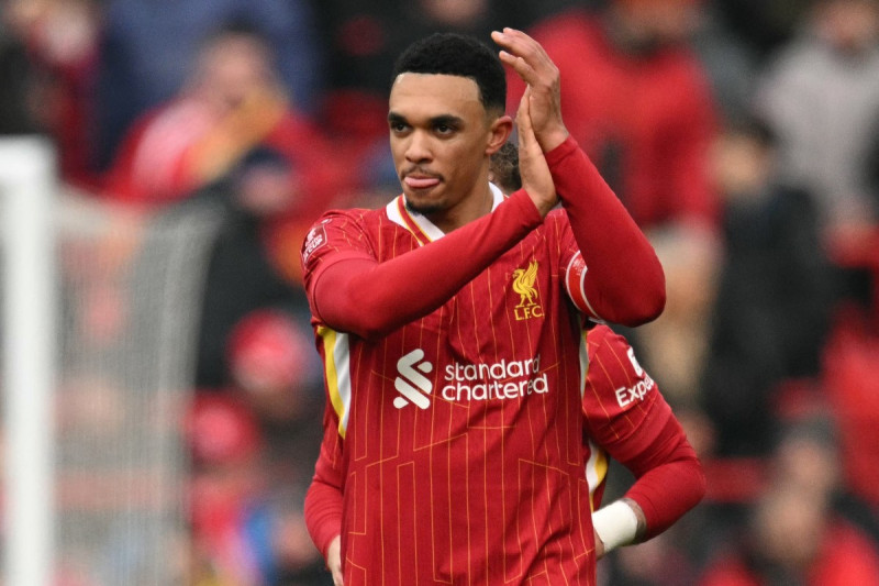 Trent Alexander-Arnold en uniforme Liverpool