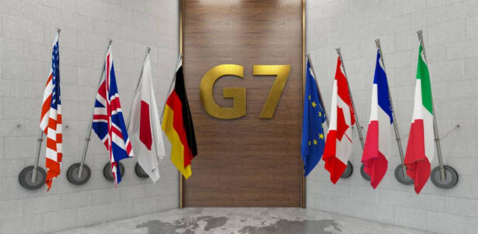 Banderas de países del G7