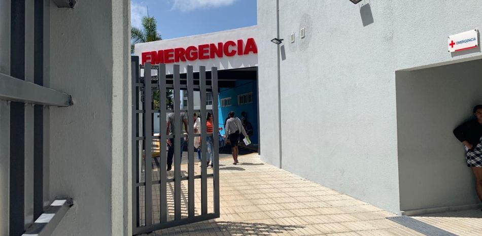 Entrada a Emergencias del hospital