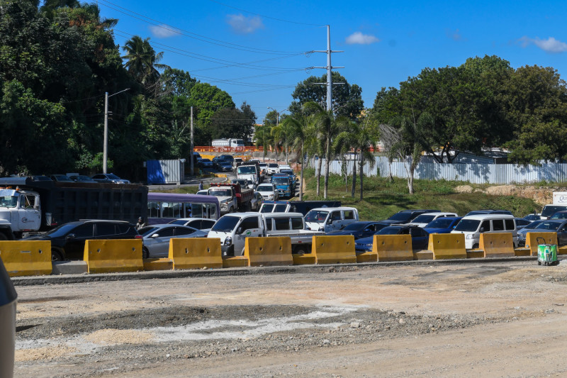 Tráfico vehicular en Santo Domingo