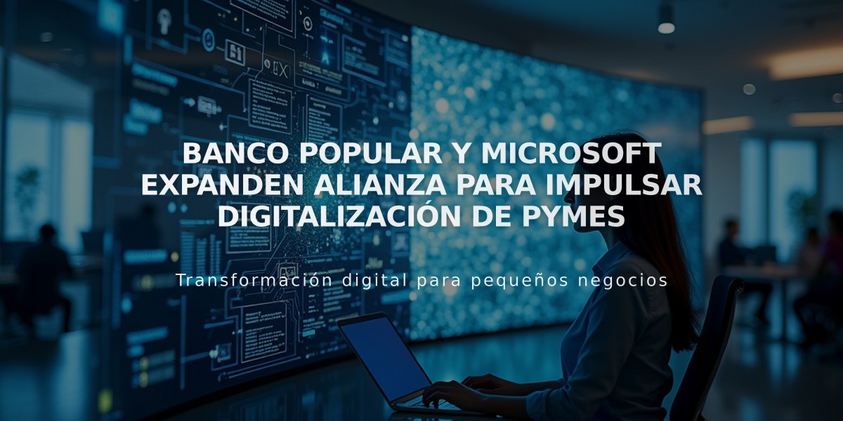 Banco Popular y Microsoft expanden alianza para impulsar digitalización de pymes