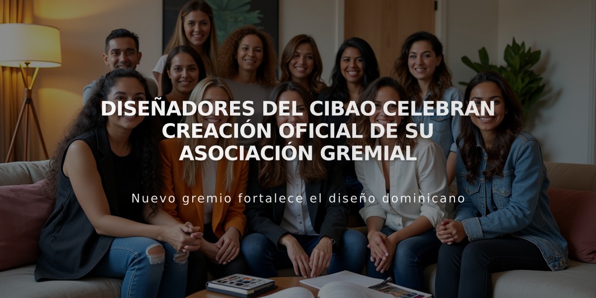 Diseñadores del Cibao celebran creación oficial de su asociación gremial