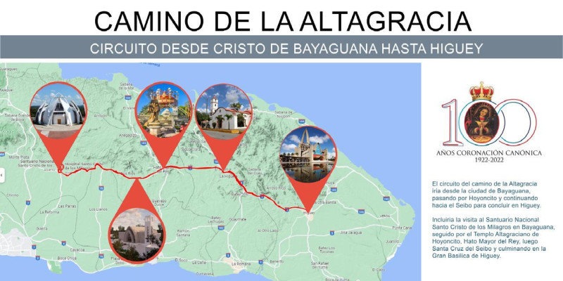 Mapa con marcadores de ubicación rojos