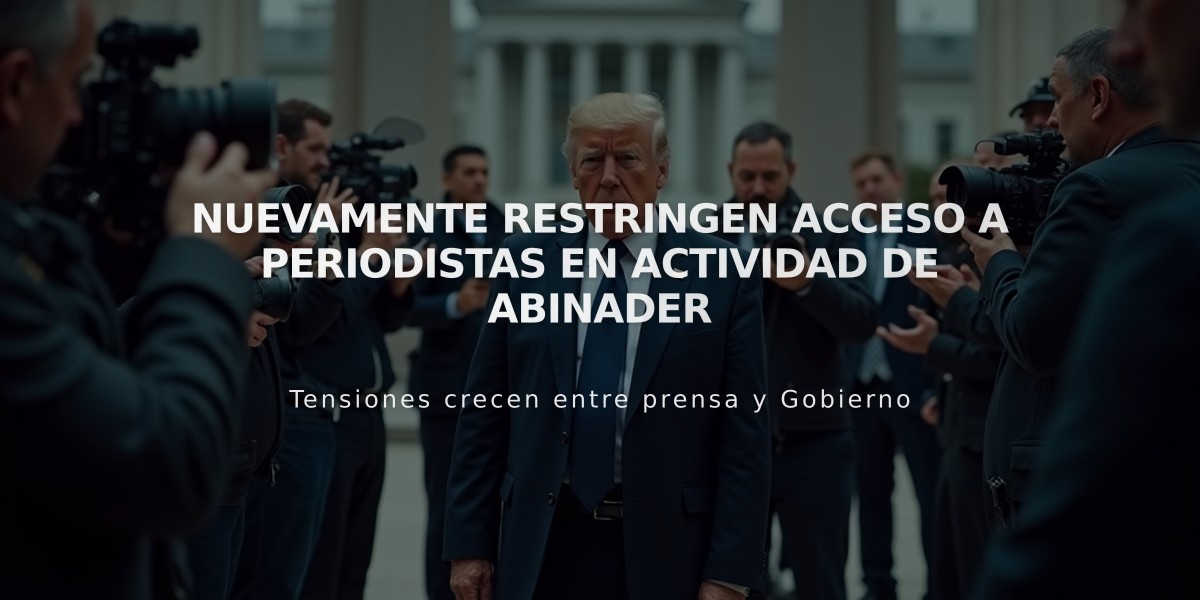 Nuevamente restringen acceso a periodistas en actividad de Abinader