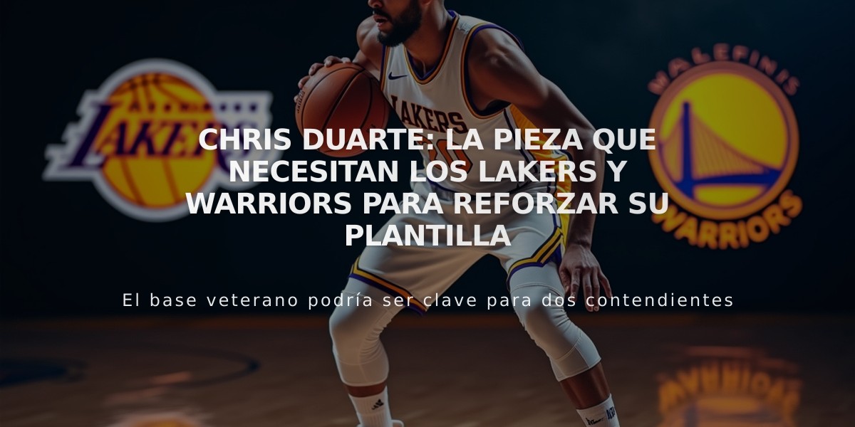 Chris Duarte: La pieza que necesitan los Lakers y Warriors para reforzar su plantilla