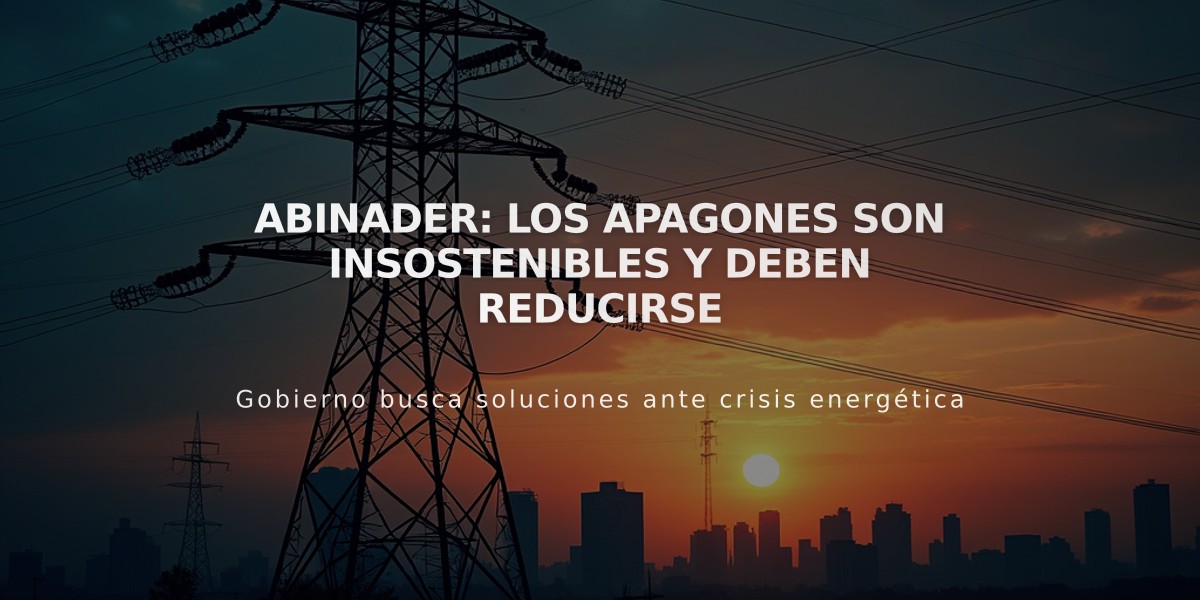 Abinader: Los apagones son insostenibles y deben reducirse