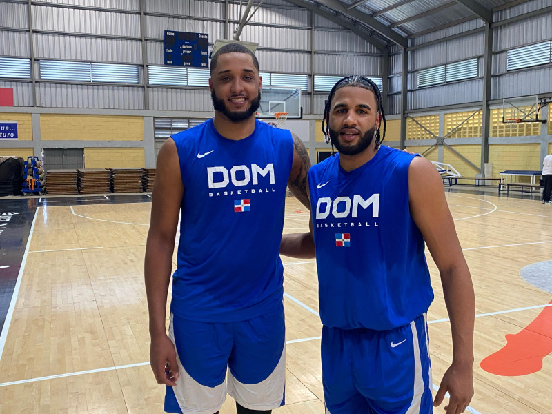 Joel Soriano y LJ Figueroa ya se presentaron a los entrenamientos de la selección nacional de mayores de baloncesto.fuente externa