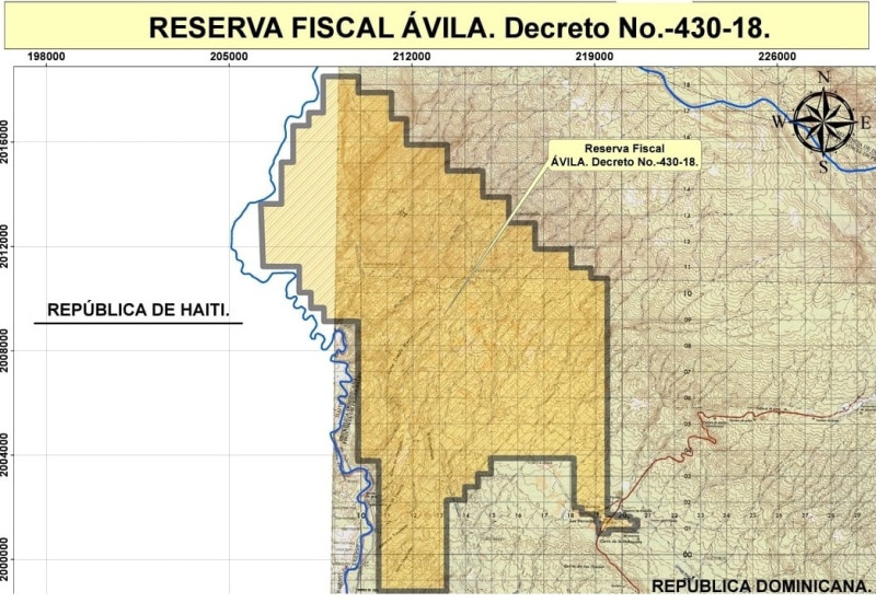 Mapa político de República Dominicana