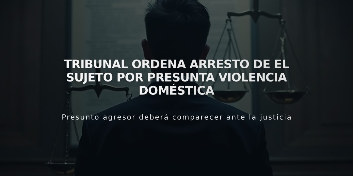 Tribunal ordena arresto de El Sujeto por presunta violencia doméstica