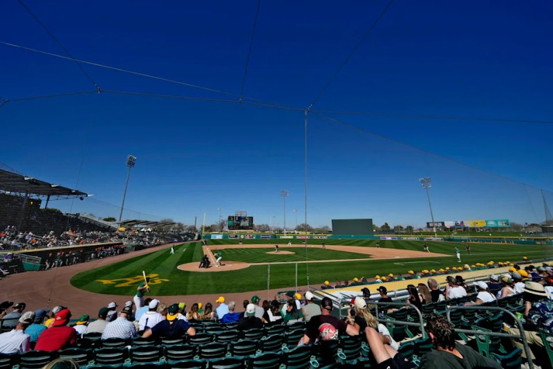 Estadio de béisbol con público presente