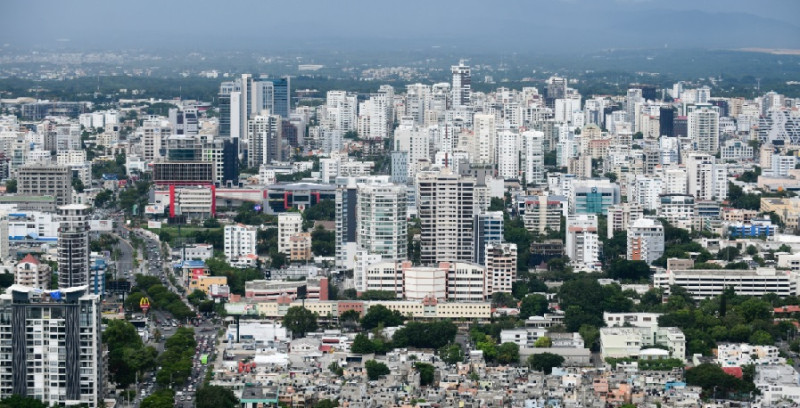 Vista aérea de Santo Domingo