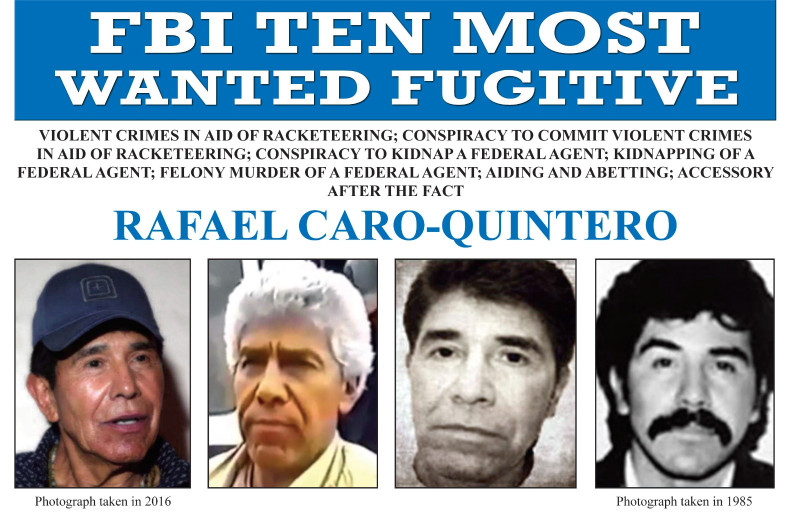 Cartel de Más Buscados del FBI